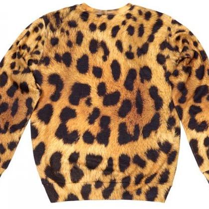 Angry Jaguar Printed Sweatshirt By Fusion