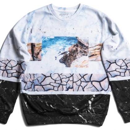 Marble Sweatshirt By Fusion