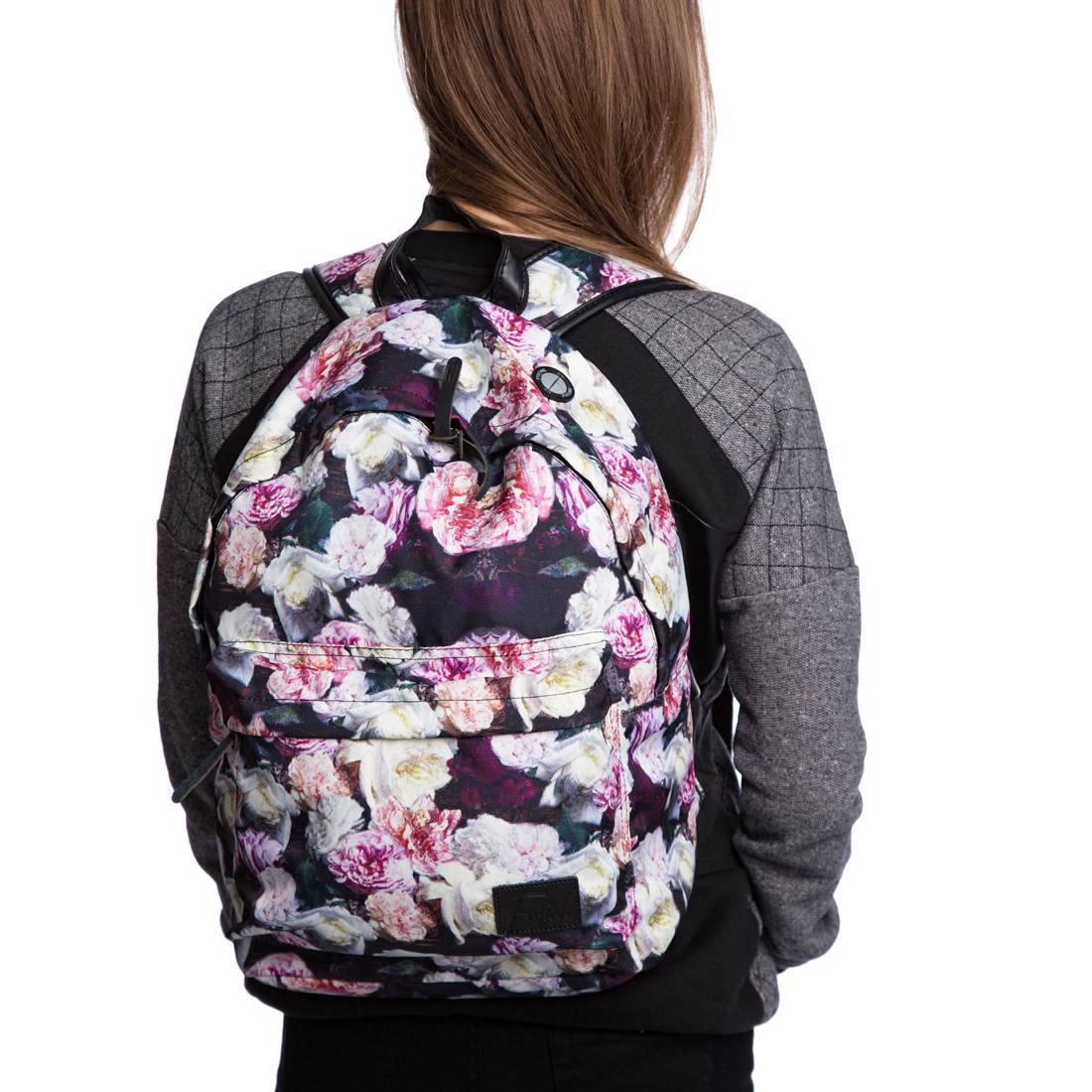 Fusion Roses Printed Backpack