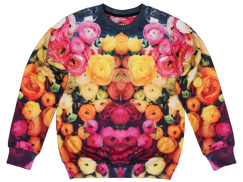 Ranunculus Printed Sweatshirt By Fusion